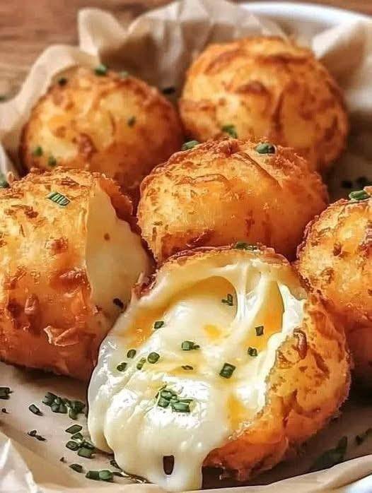 cheesy potato balls!!!