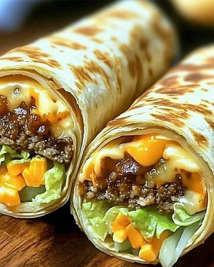 Special Sauce Cheeseburger Wraps