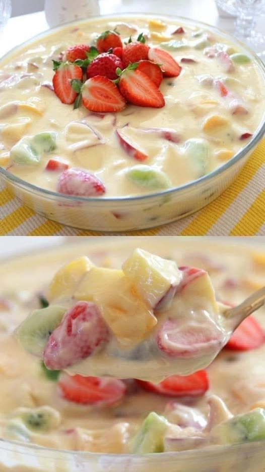 Tropical fruit salad: a fresh and aromatic treat