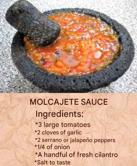 MOLCAJETE SALSA