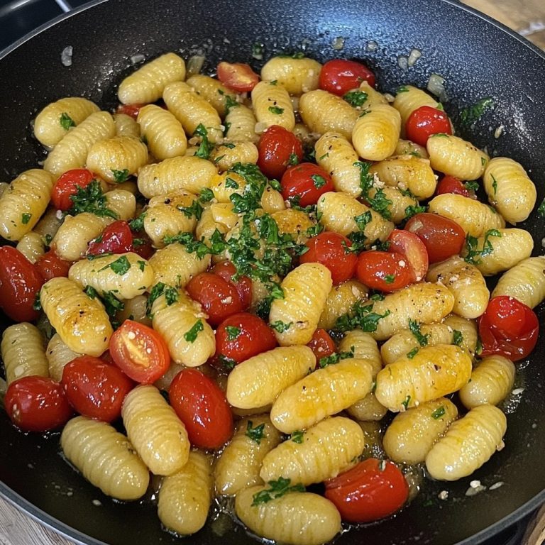 Quick Gnocchi with Cherry Tomatoes