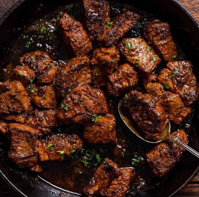 Steak Bites with Garlic Butter