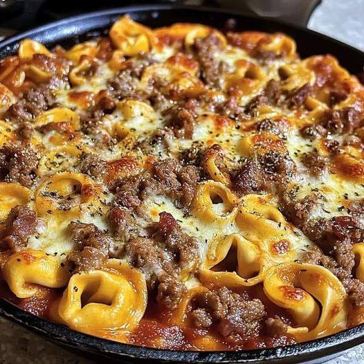 Hearty Meat Lovers Pizza Tortellini