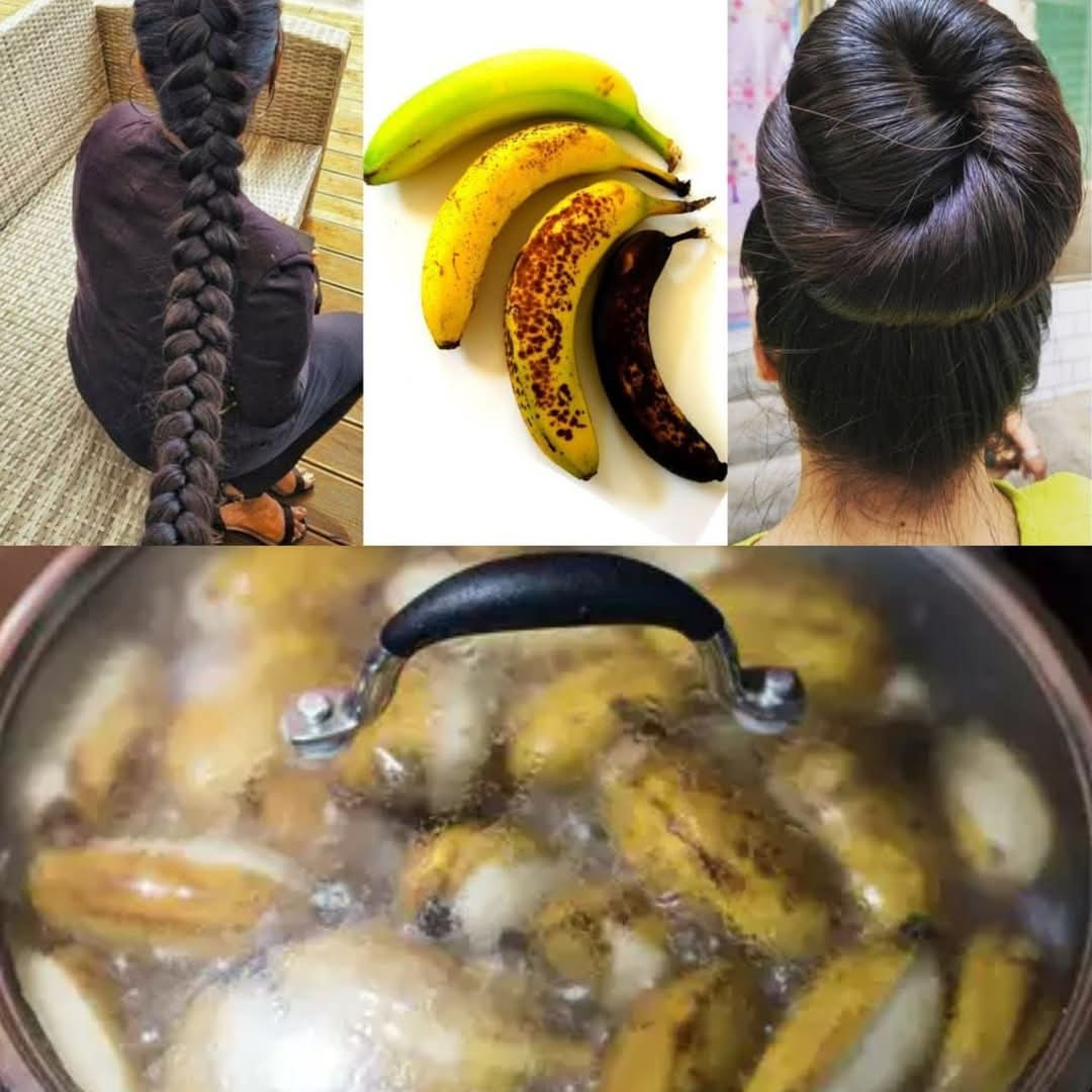 Here Is The Secret Recipe of Banana Peels to Turn Grandma’s Gray Hair Back to Black