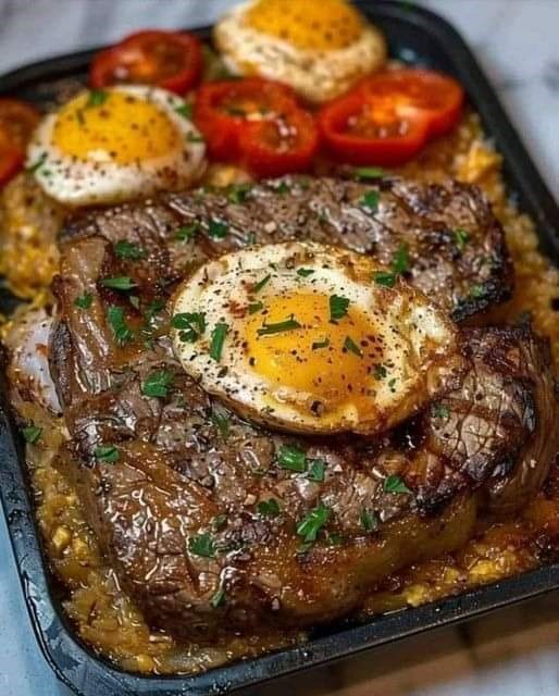 Classic Steak and Eggs