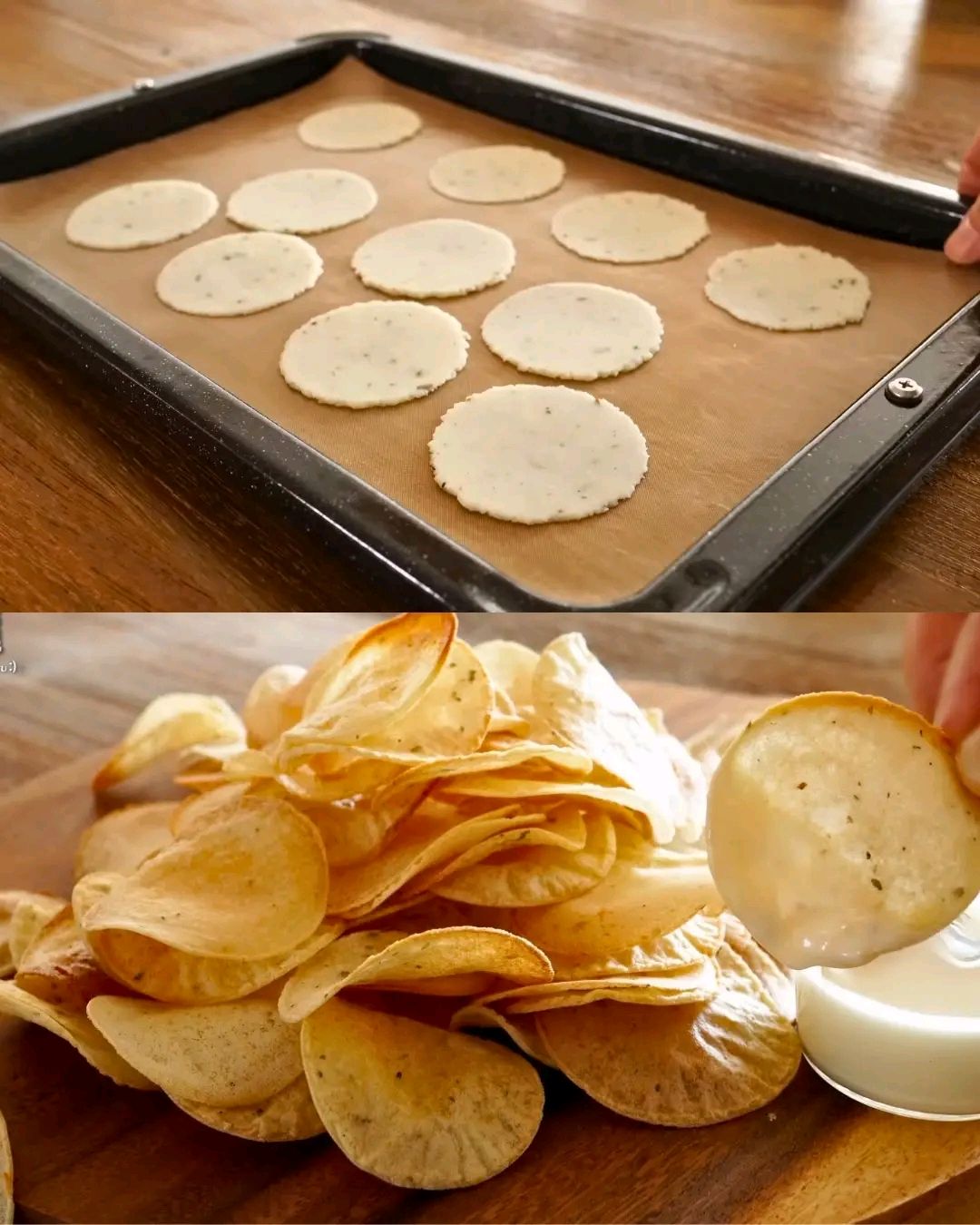 Crispy Homemade Potato Chip