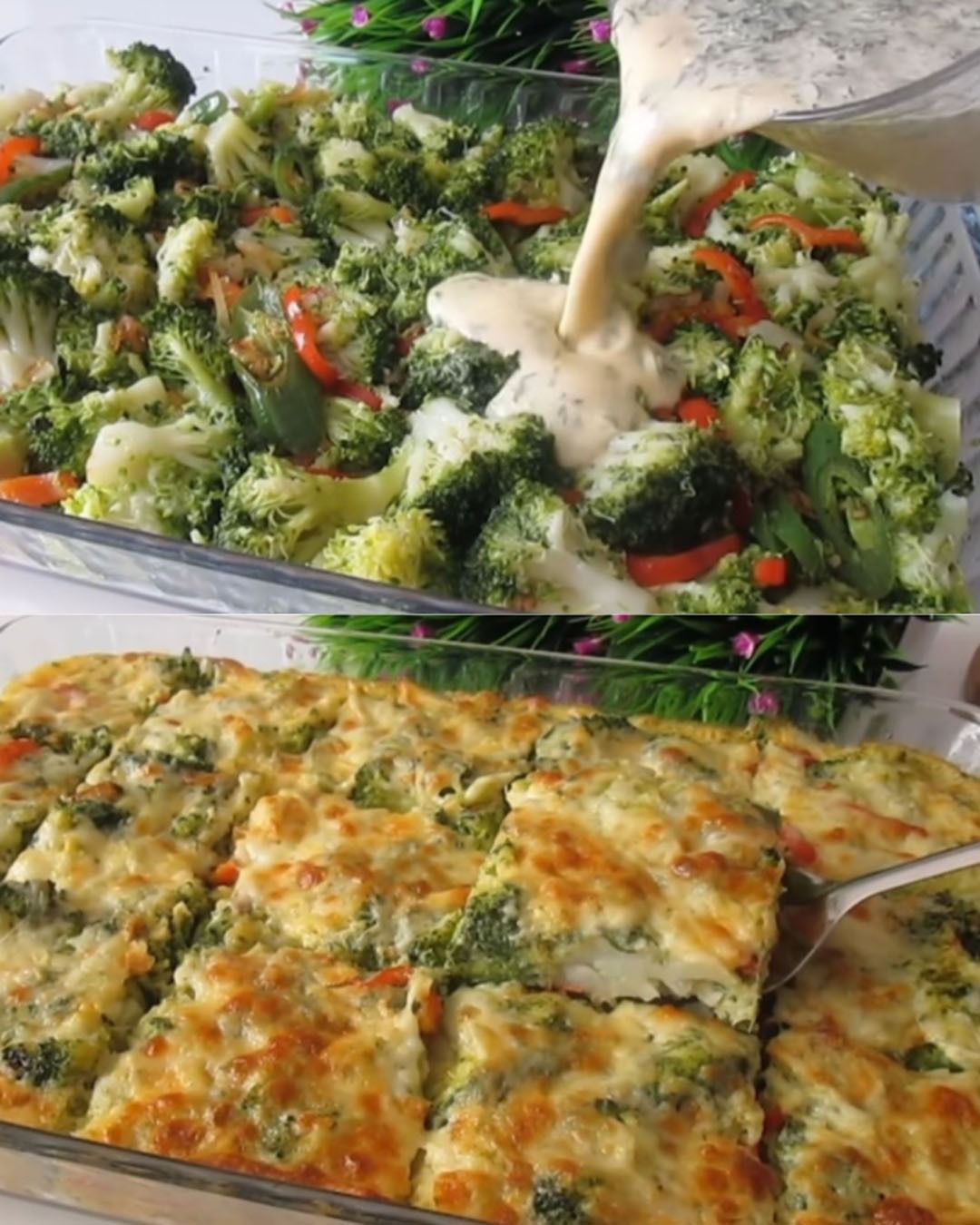 Crustless Vegetable Pie Recipe