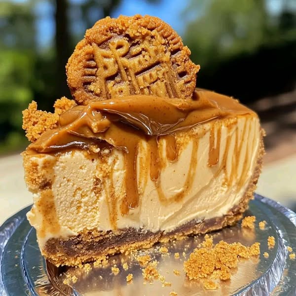 Biscoff Cookie Butter Cheesecake