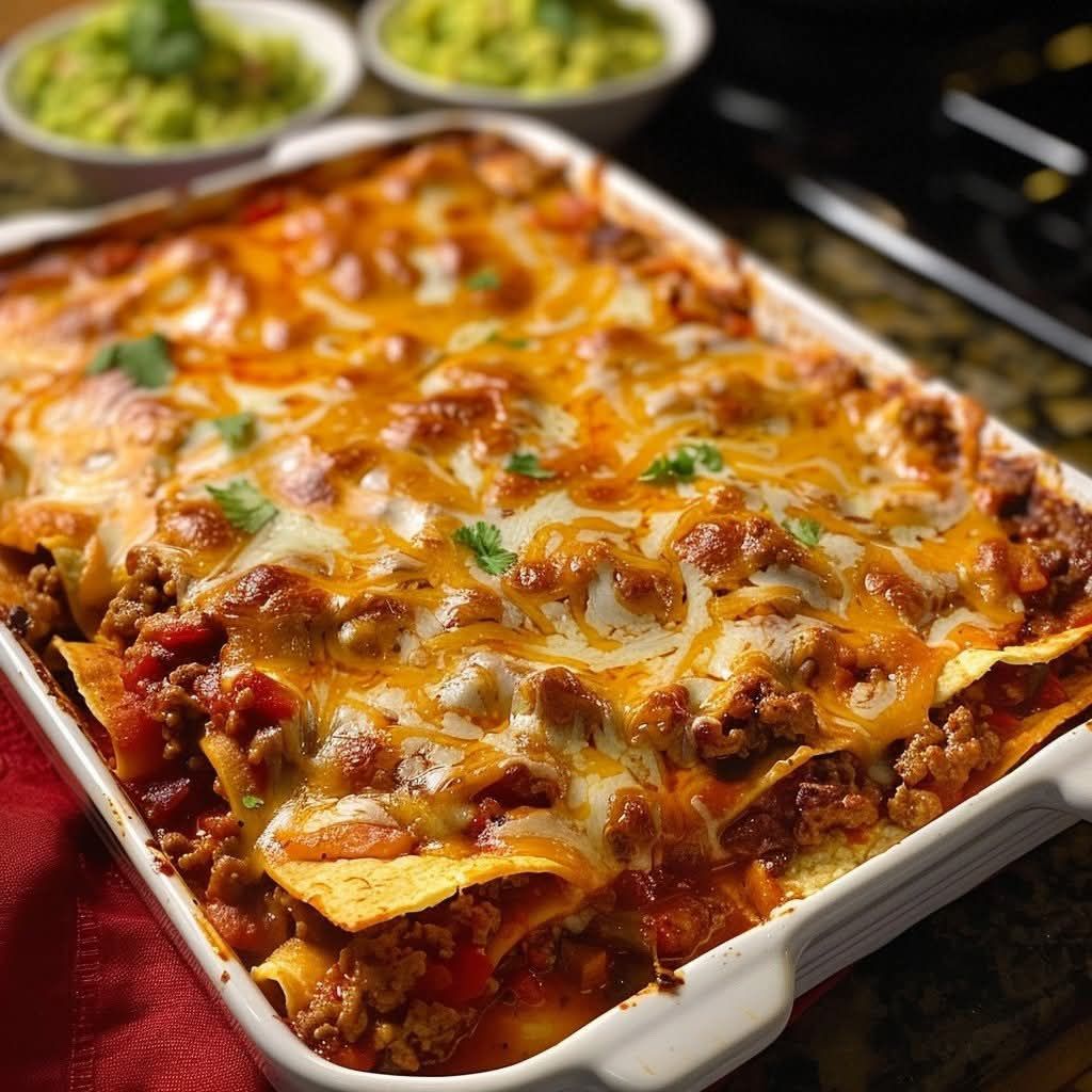 Mexican Taco Lasagna Recipe