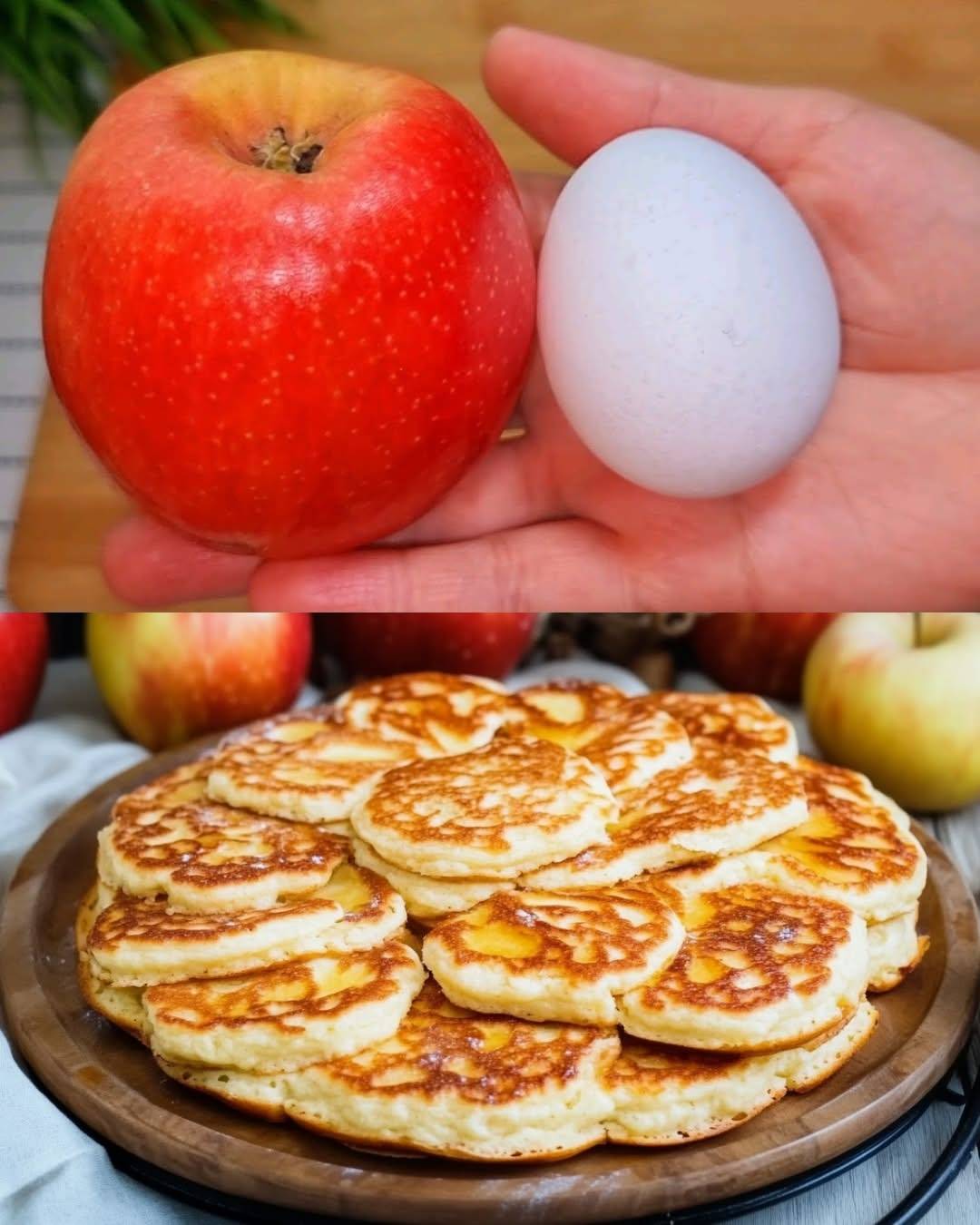 Apple Yogurt Pancakes