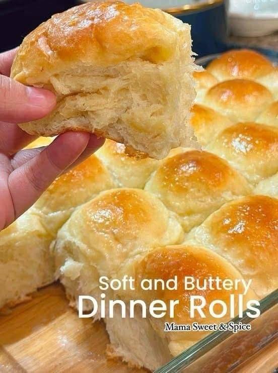 Soft and Buttery Homemade Rolls