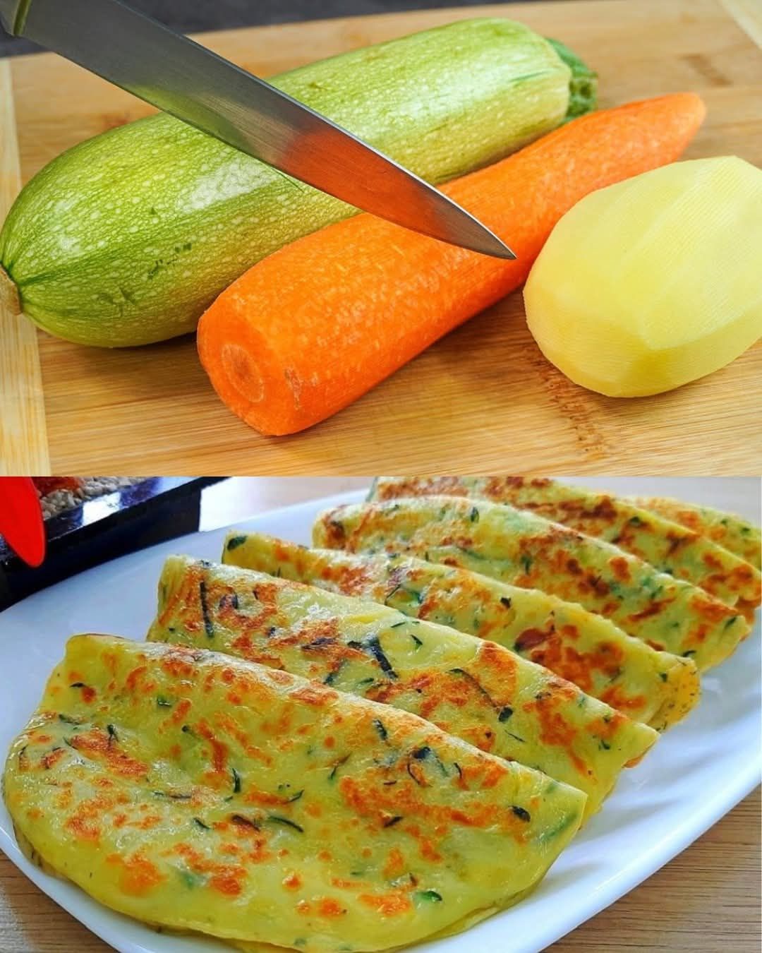 Zucchini, Potato, and Carrot Pancakes