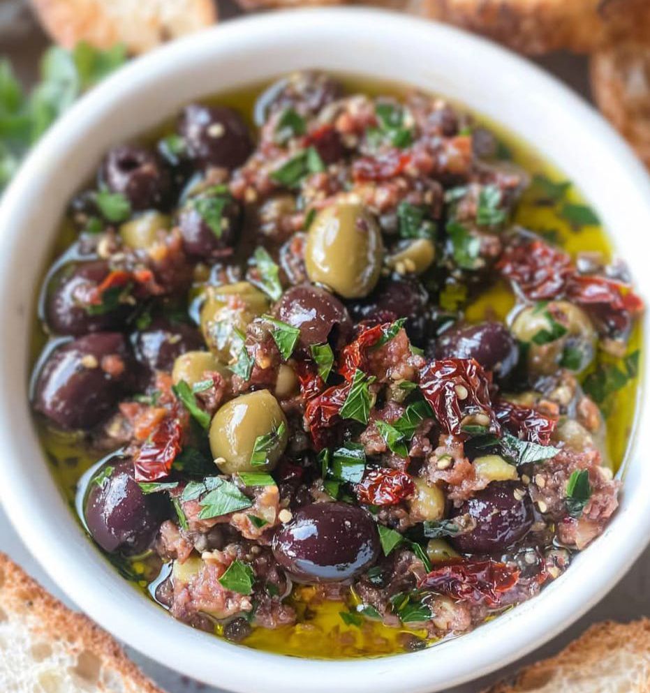 Mediterranean olive tapenade