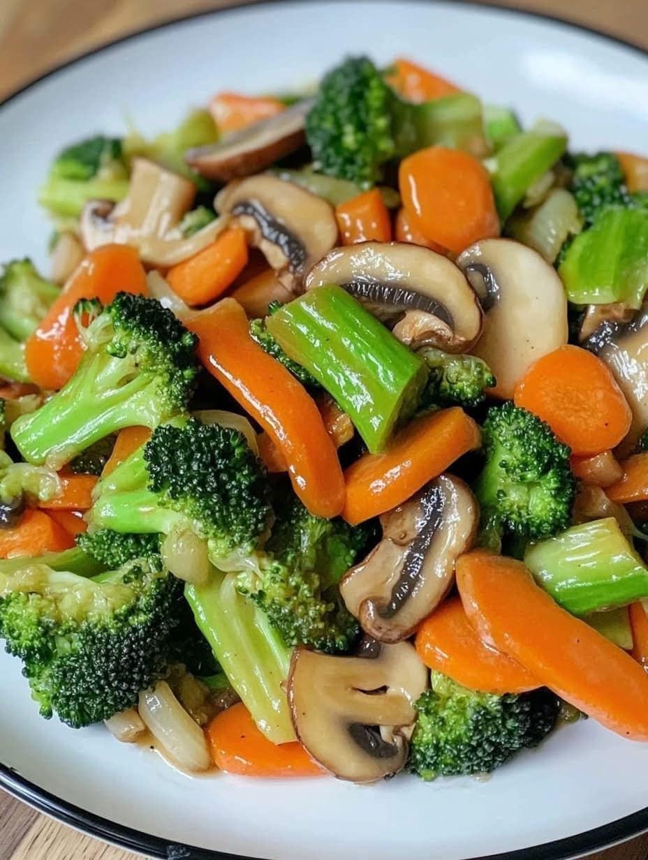 Garlic Butter Stir-Fried Vegetables