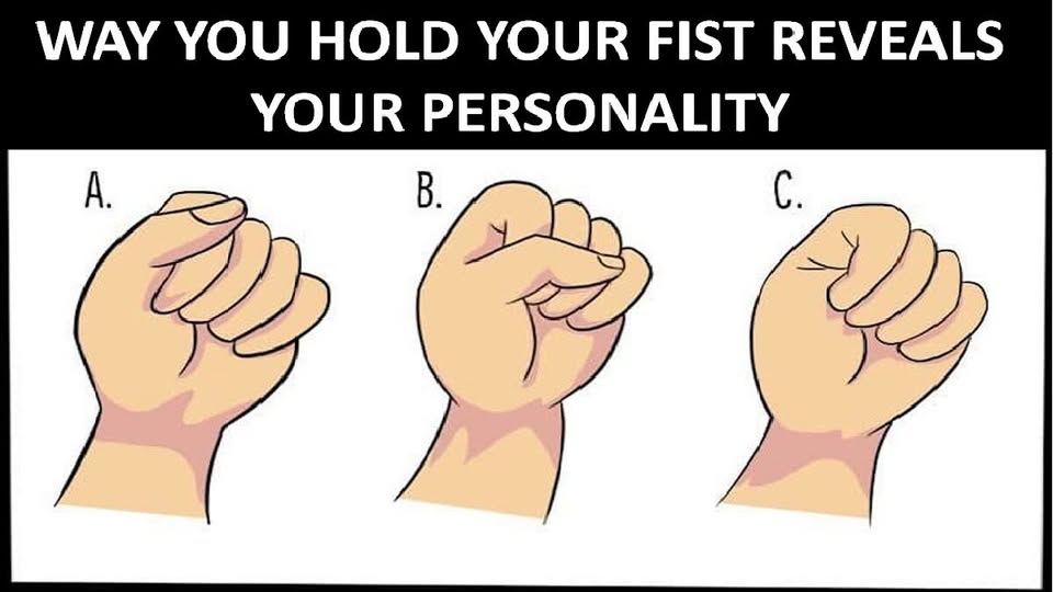 How You Make A Fist Shape Reveals a Lot