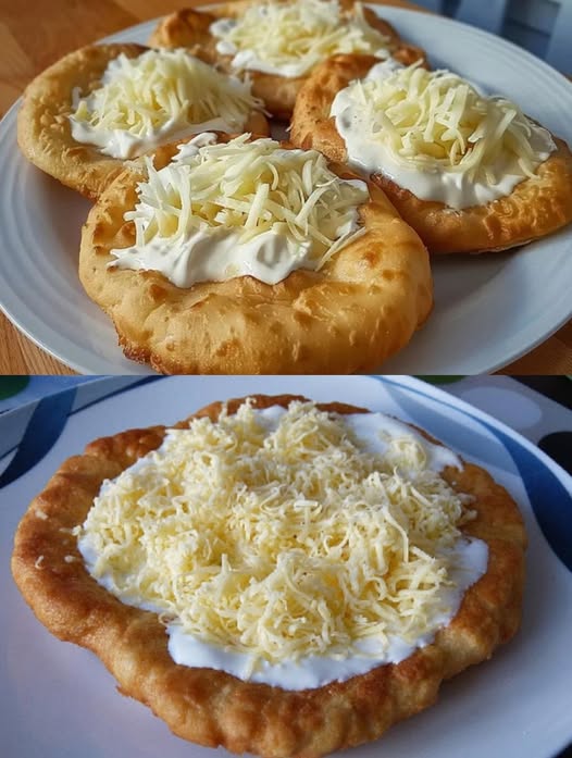 Garlic Langos: A culinary delight from Hungary