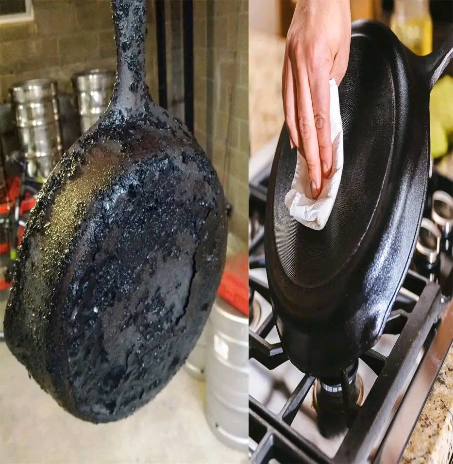 How to clean cast iron cookware with electrolysis