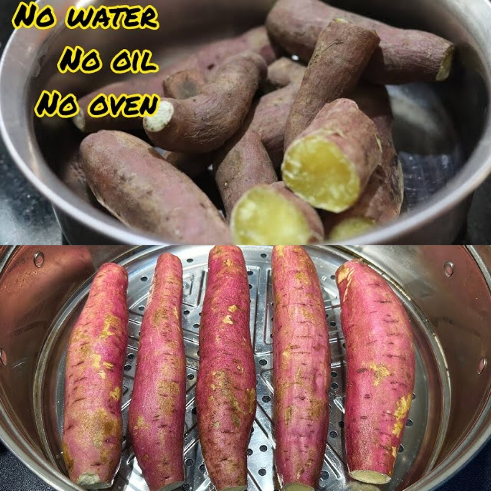 How to Cook Sweet Potatoes Perfectly Without Water