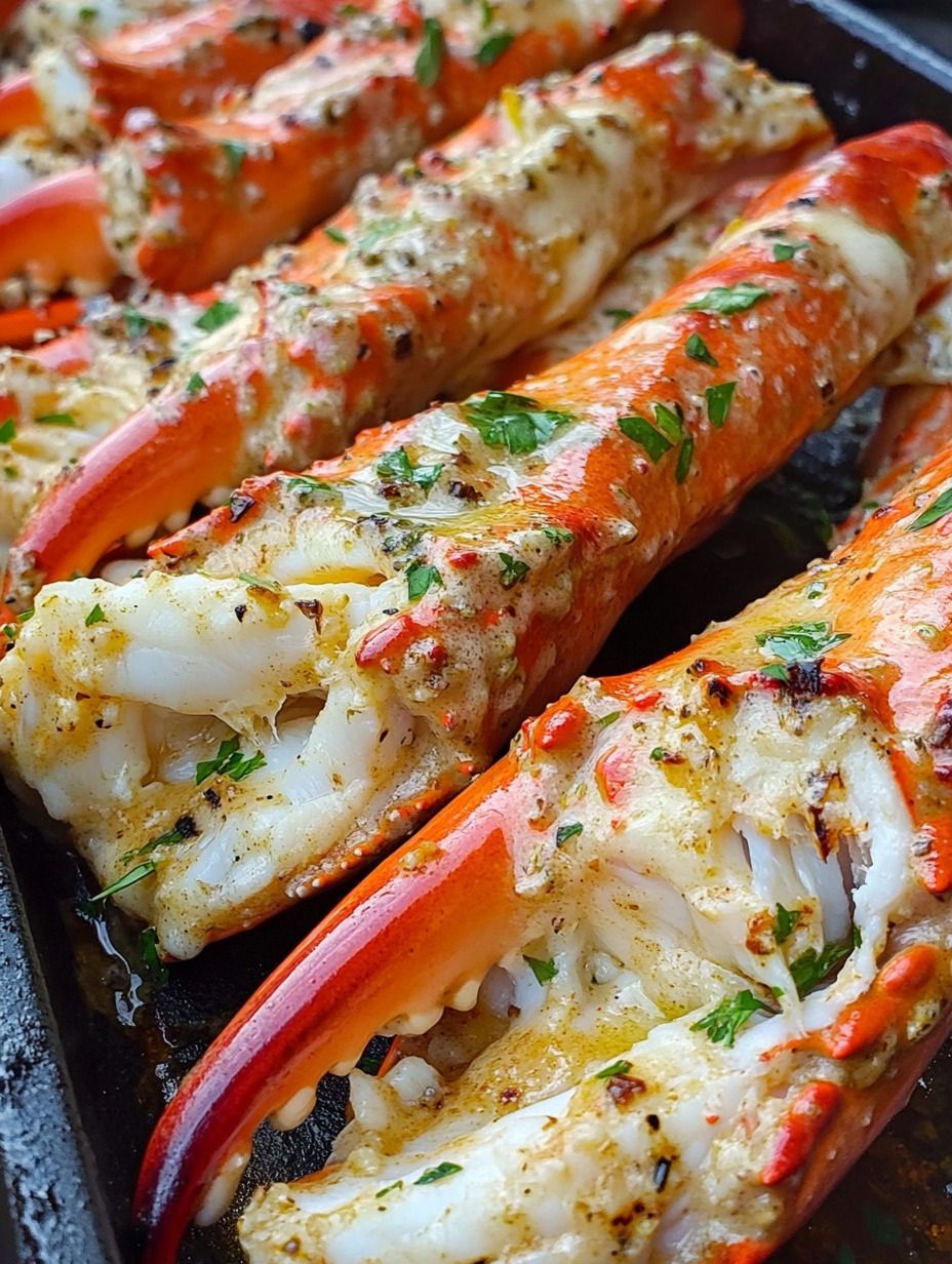 Elevate Your Seafood Game with Baked Crab Legs in Butter Sauce