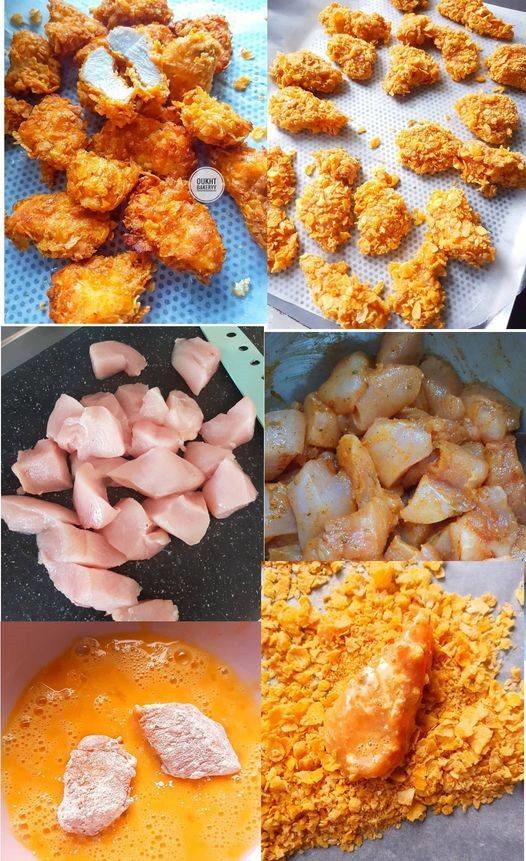 Crispy chicken like at KFC