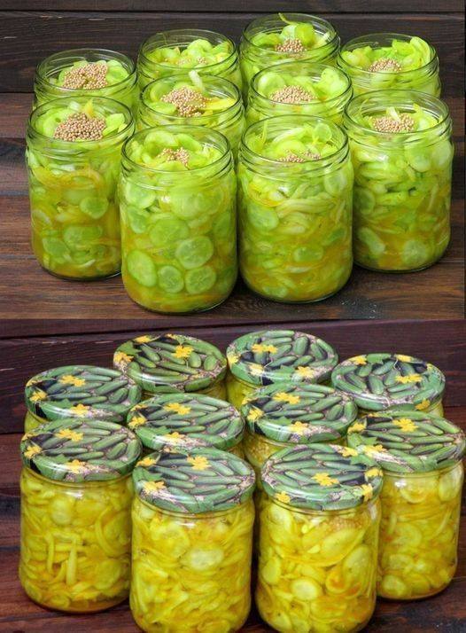Every year I prepare only 2 kg of cucumbers and cook them for 3 minutes