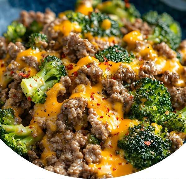Hamburger Broccoli Skillet