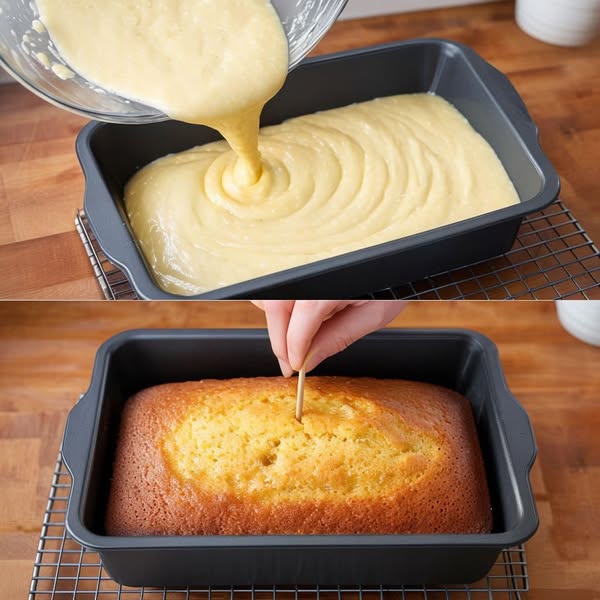 Easy Vanilla Pound Cake