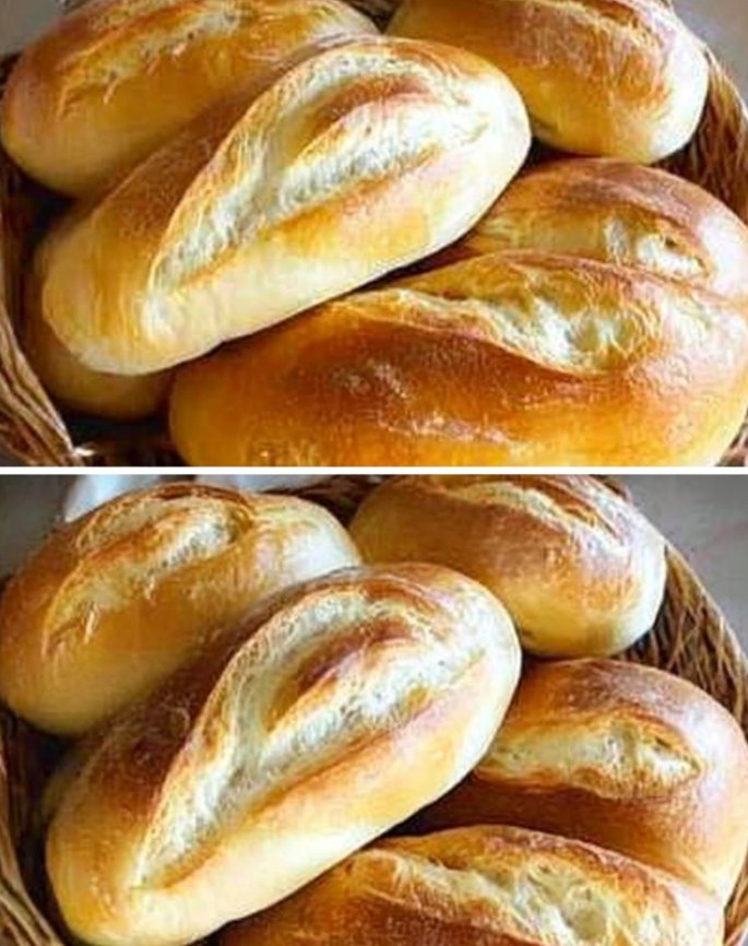 Super-delicious Berliner Knüppel for breakfast with 150 ml milk