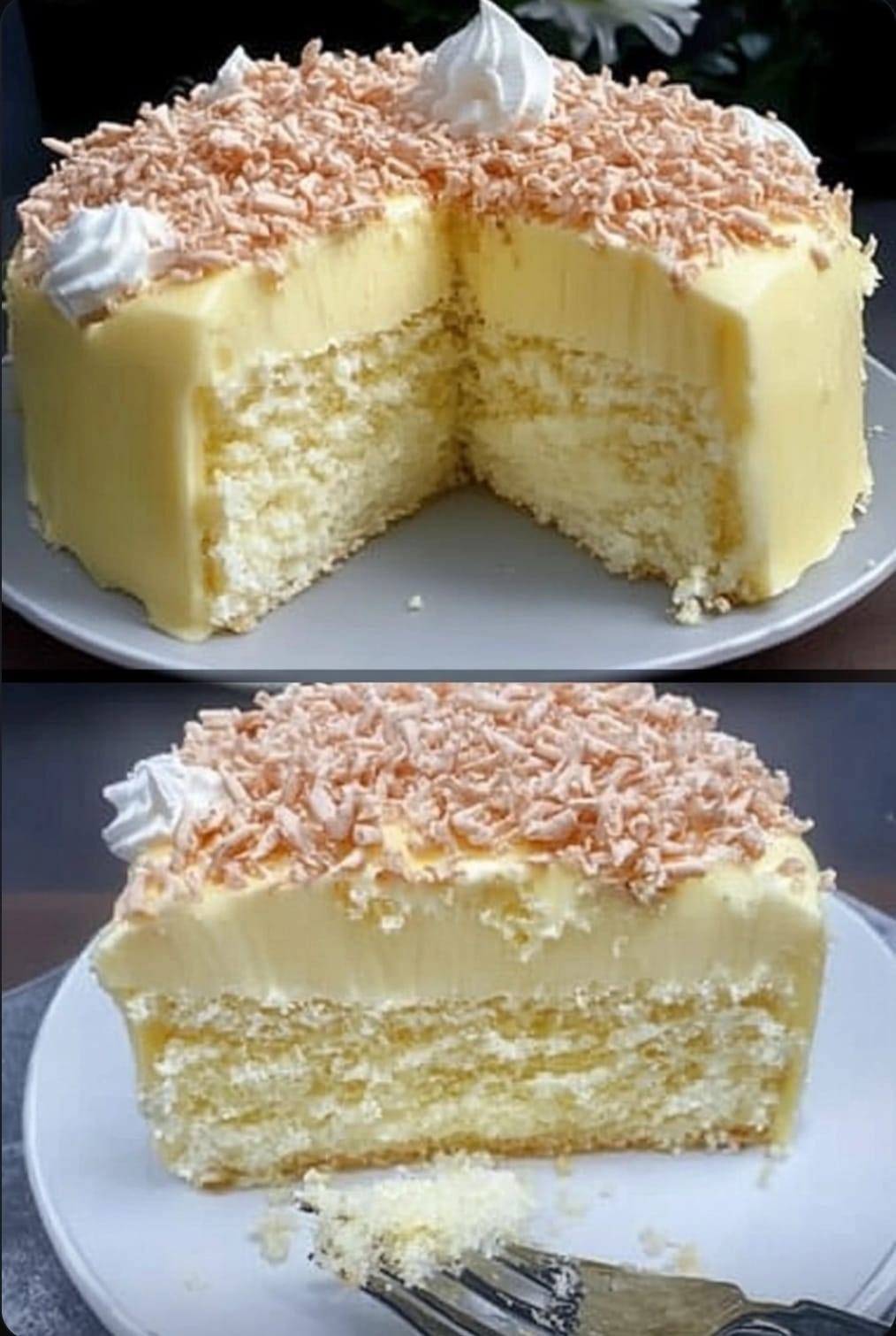 Coconut Cream Cake