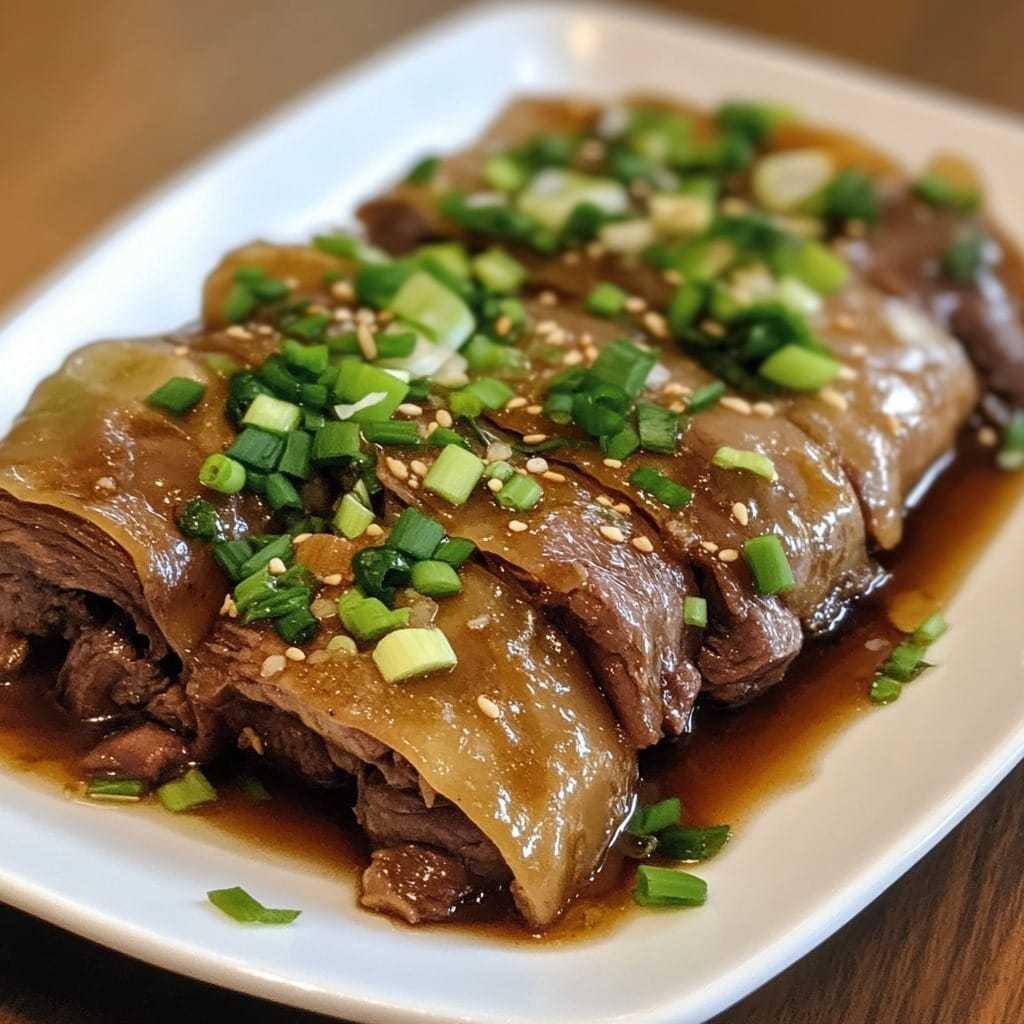 Taiwanese Beef Rolls: A Flavorful Snack Delight