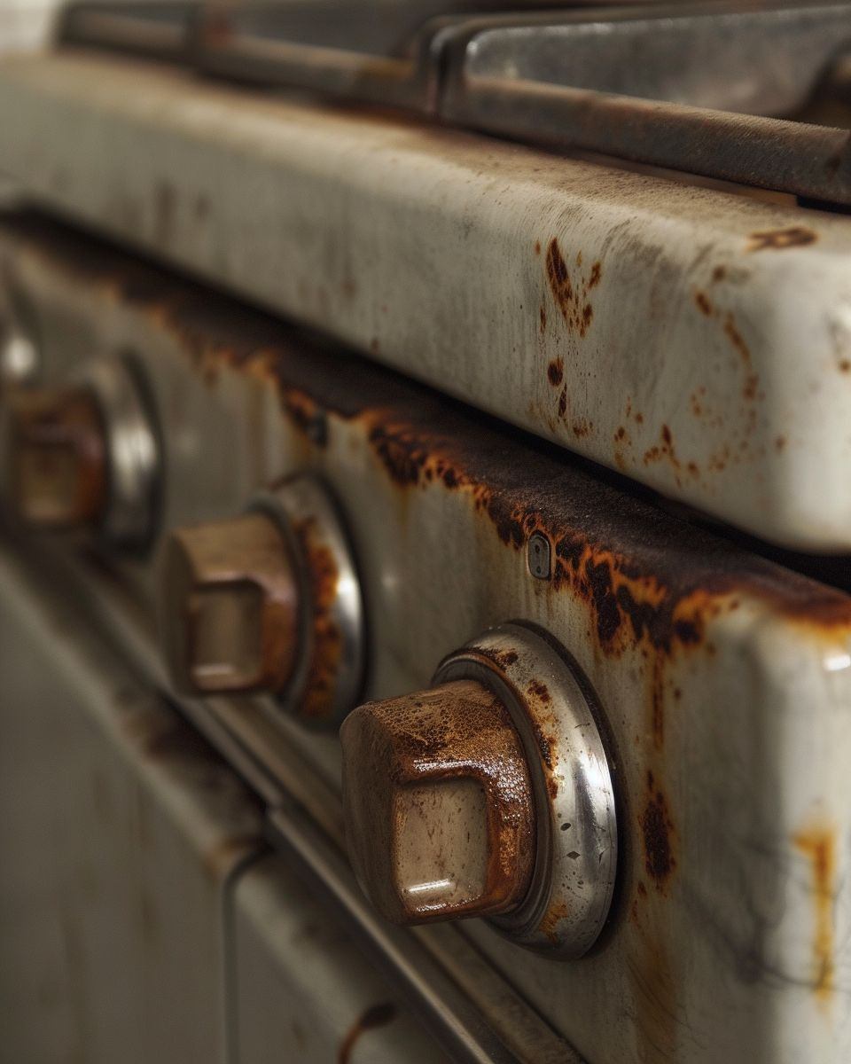 Your range knobs are greasy and sticky. Effortlessly get it clean like new again