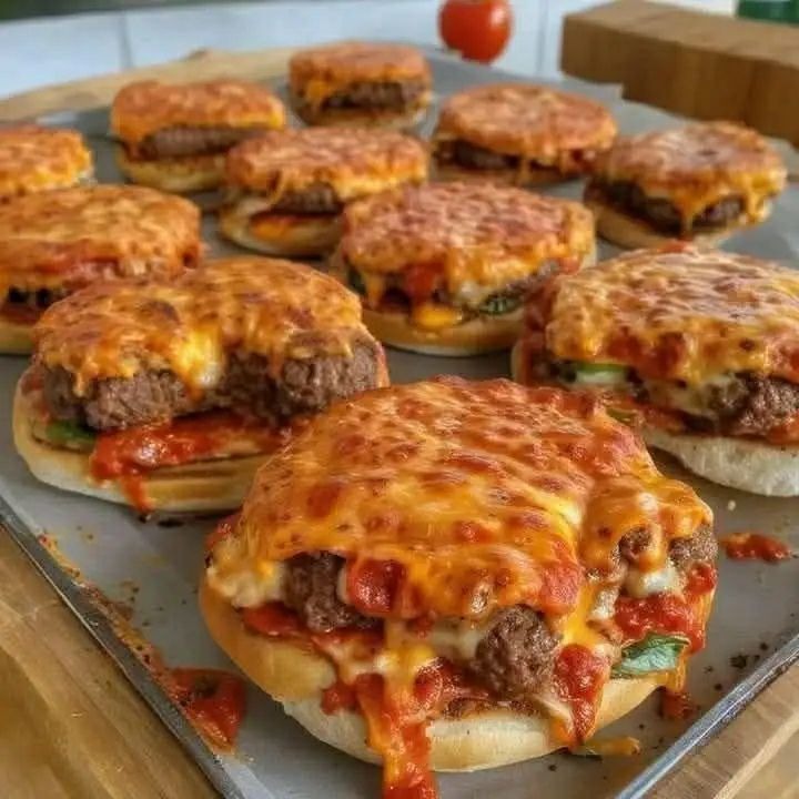Pizza Burgers Recipe