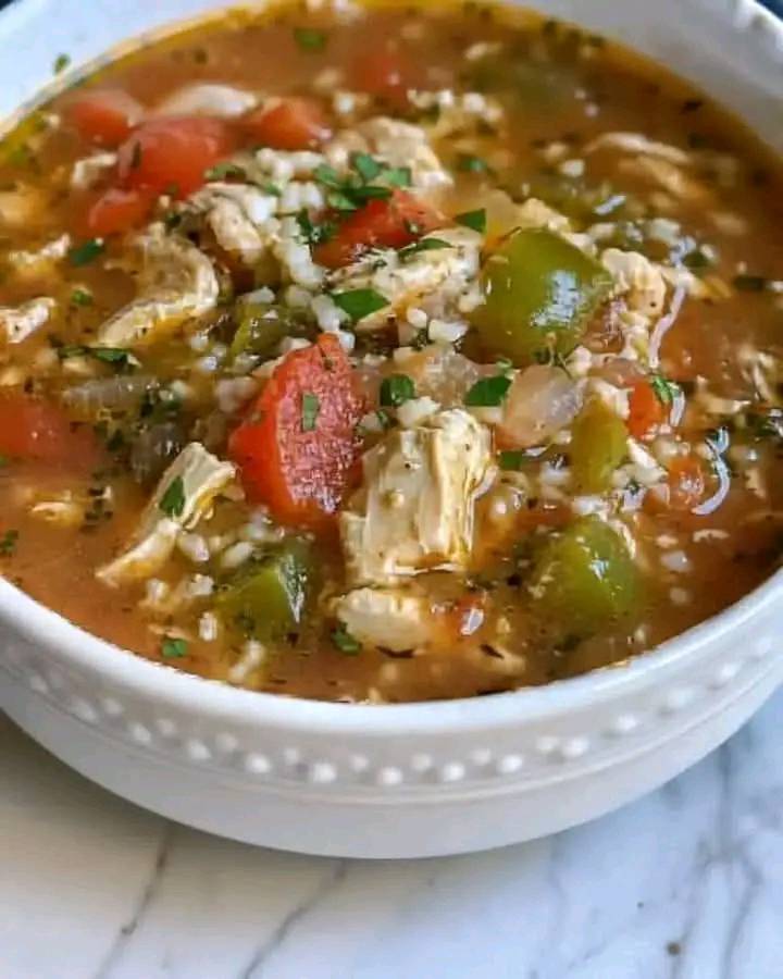 SLOW COOKER CHICKEN GUMBO SOUP