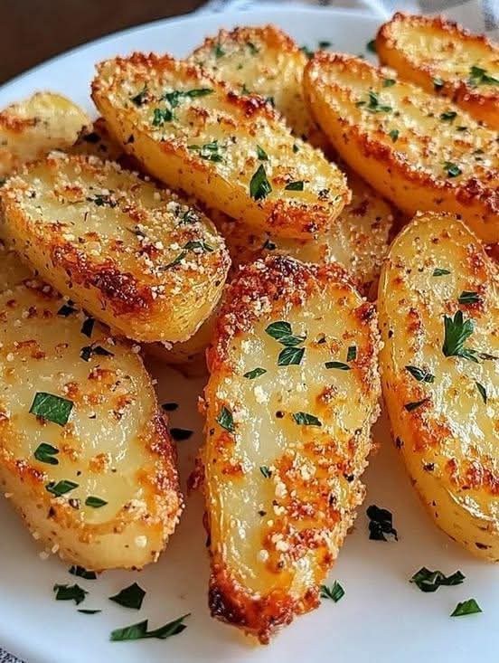 Crispy Parmesan Roasted Potatoes
