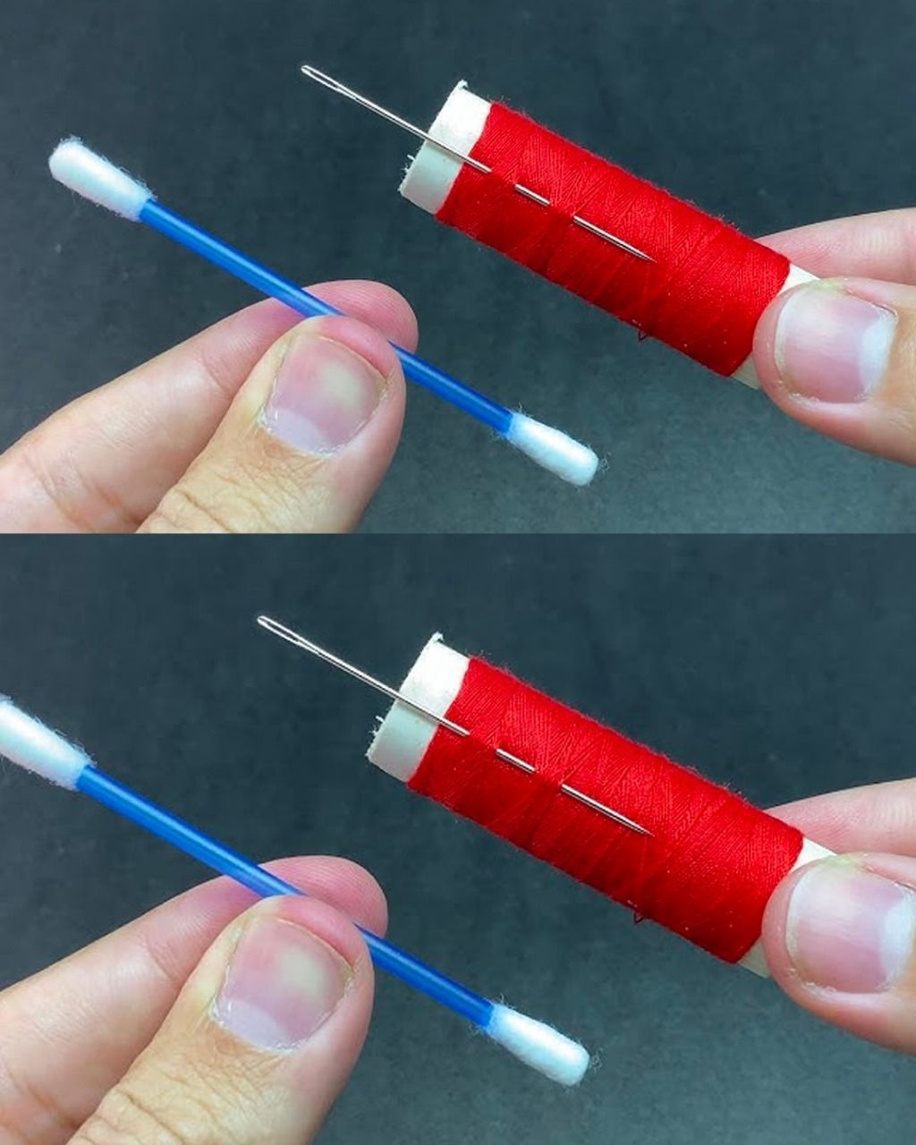 A seamstress with 60 years of experience reveals the secret to putting the needle effortlessly