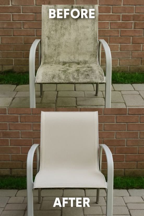This DIY Patio Furniture Cleaner made my outdoor set look brand new!