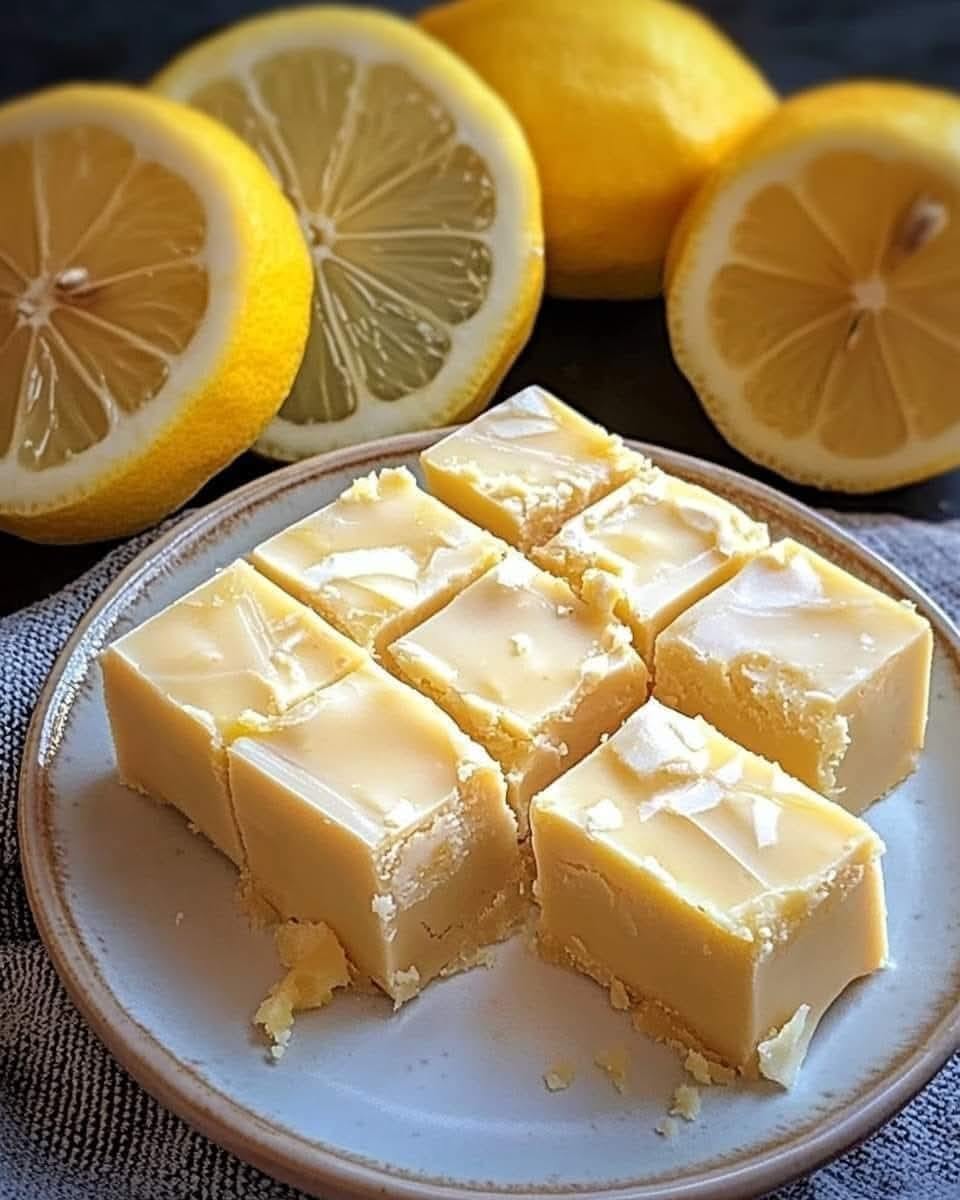 5-Minute Lemon Fudge