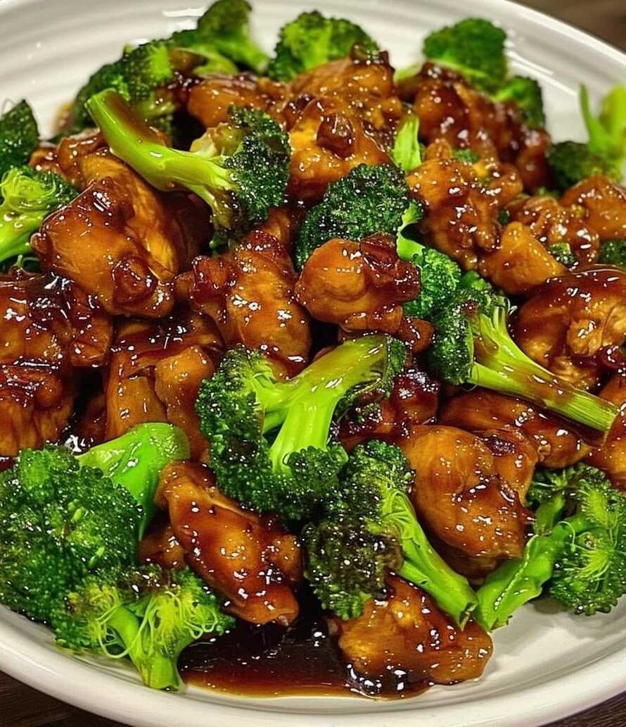 Best Bourbon Chicken with Broccoli