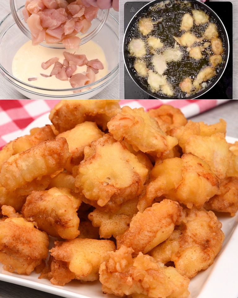  Crunchy Battered Fried Chicken (Quick Recipe)