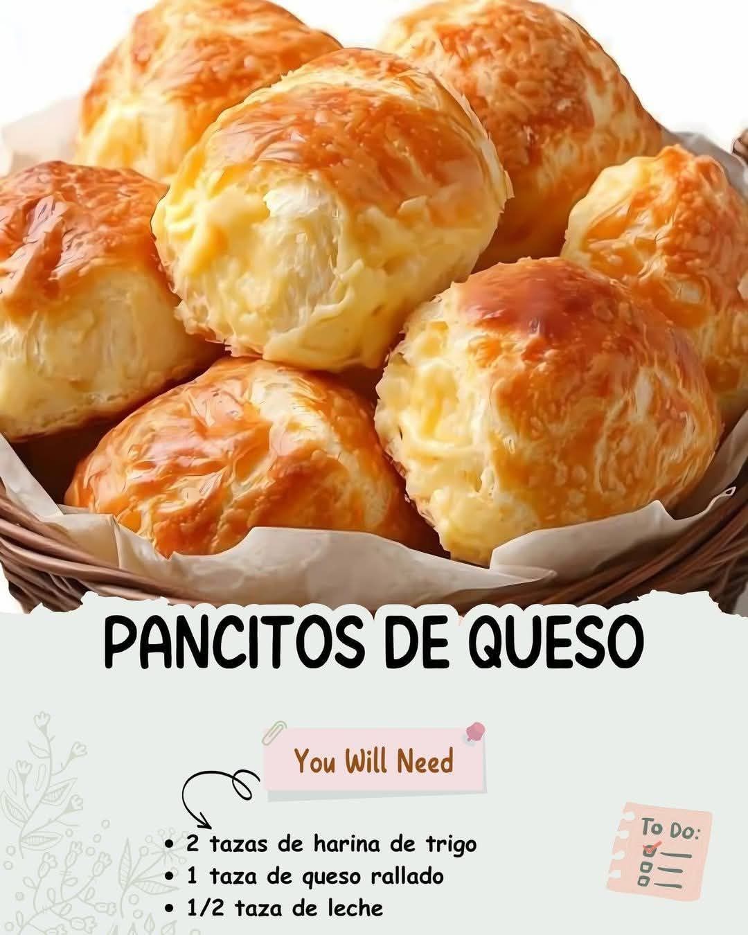 PANCITOS DE QUESO.