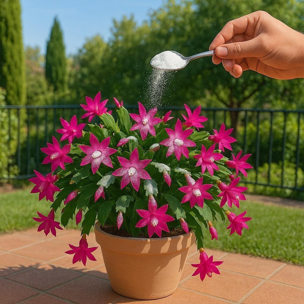Magnificent!! 2 spoons can load so many flowers (any plant)