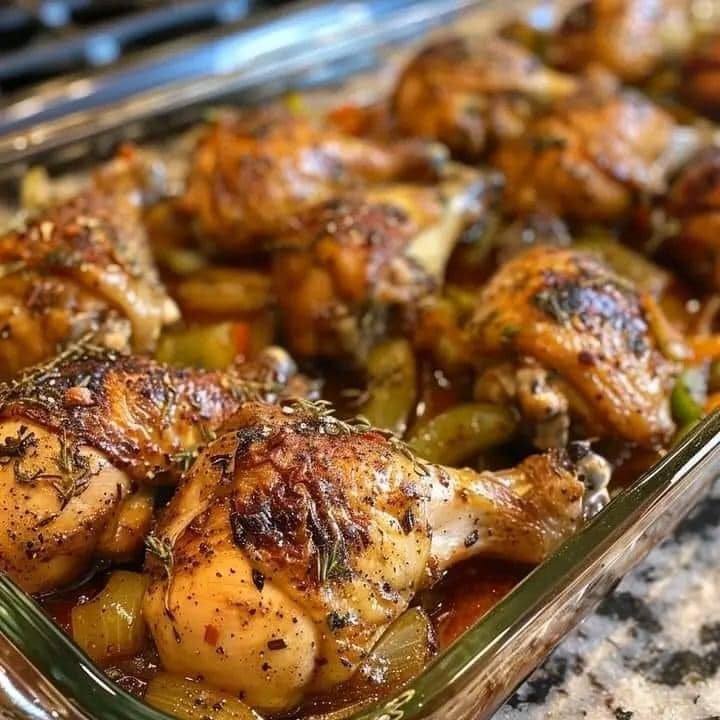 oven baked chicken thighs easy