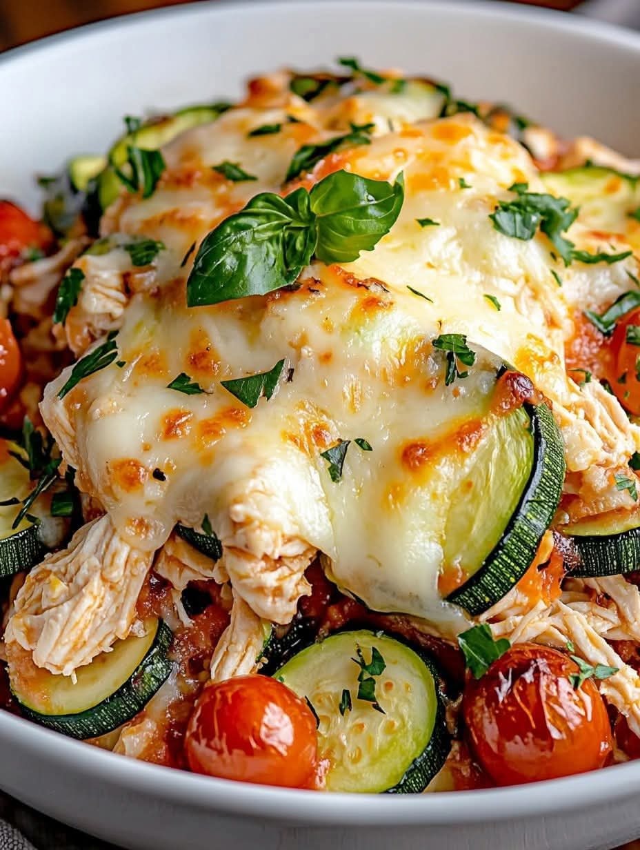 CHICKEN ZUCCHINI BAKE
