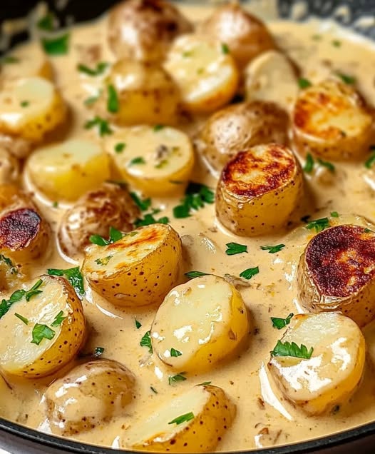 30-Minute Creamy Garlic Potatoes