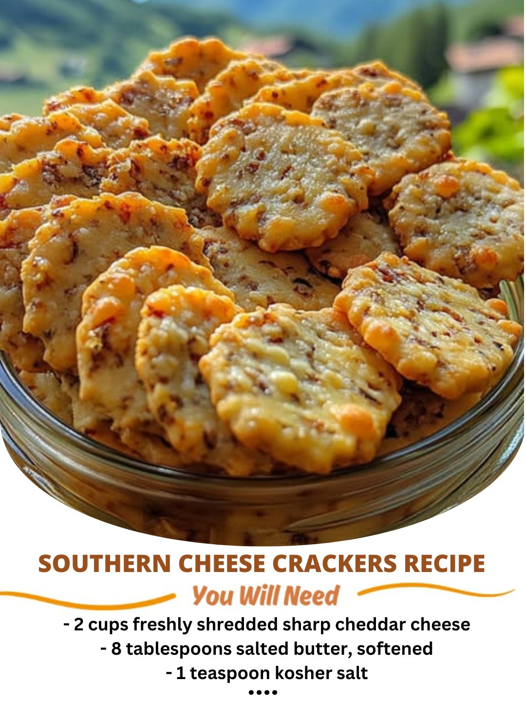 Southern Cheese Crackers: Better-Than-Cheddar-Biscuits Bites!