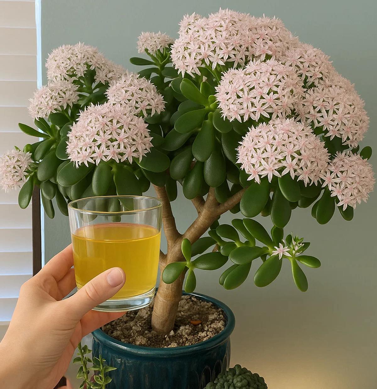 How to make a Jade tree bloom and perfume all home