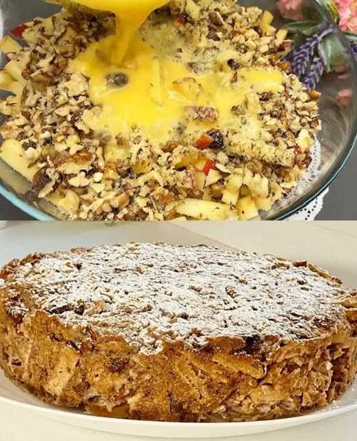 Wholesome Apple Cake Recipe (No Sugar, No Flour