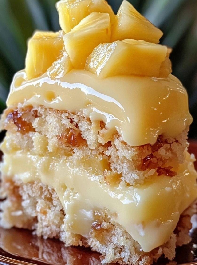 Hawaiian Pineapple Cake
