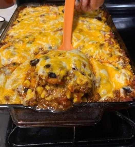 THROW TOGETHER MEXICAN CASSEROLE