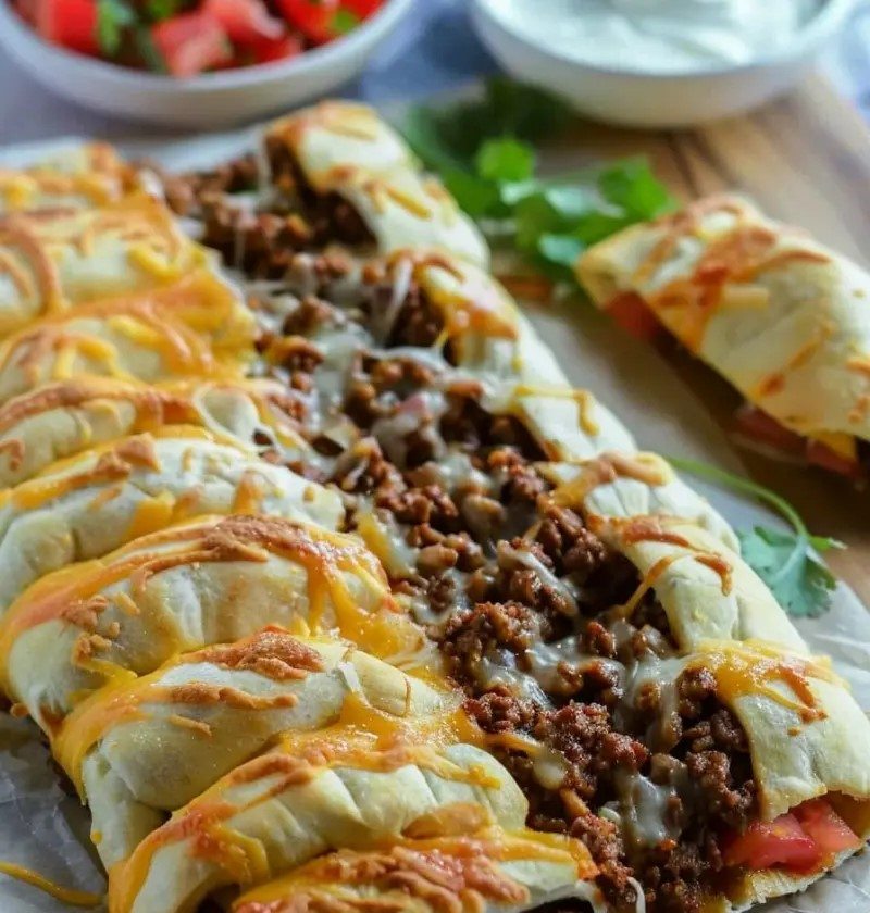 Taco Braid Recipe